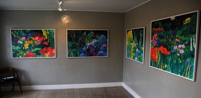 Leif Mosevang udstiller i runas galleri sommeren 2013