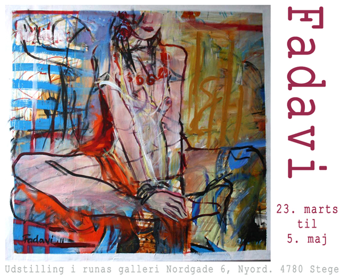 Fadavi udstiller hos runas på Nyord